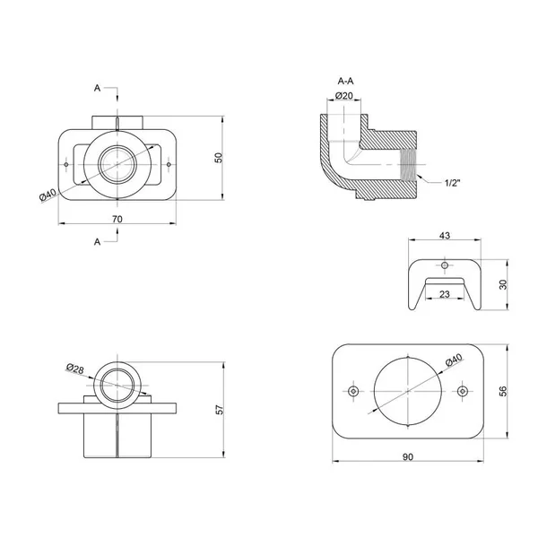 Кут PPR Thermo Alliance 20х1/2