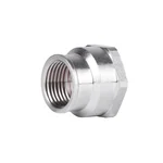 Муфта редукционная Icma 1/2х3/4 №1214 латунная никелированная 1/2