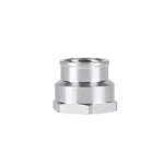 Муфта редукционная Icma 1/2х3/4 №1214 латунная никелированная 1/2