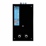 Газова колонка димохідна Thermo Alliance JSD20-10GD чорна зі скляною панеллю 10 л/хв (JSD2010GDBLACKGLASS)