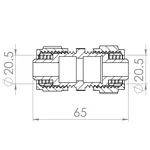 Муфта обтискна Thermo Alliance Forte 20 SF170W2020