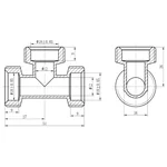 Тройник обтискний Thermo Alliance Forte 20 SF176W202020