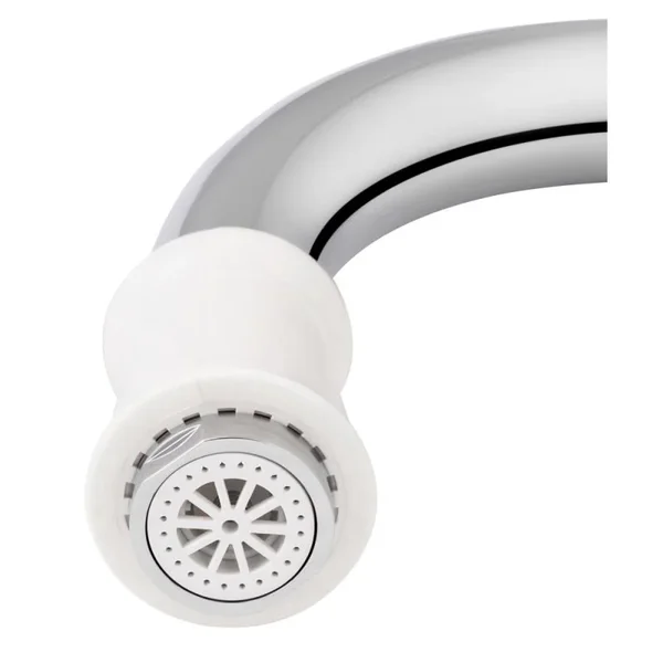 Проточний кран-водонагрівач Lidz LDWAR058WCR24985 Warm 058 білий / хромований з індикатором температури (LDWAR058WCR24985)