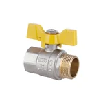 Кран кульовий Thermo Alliance Standart SD607NG25PN40 латунний для газу 1