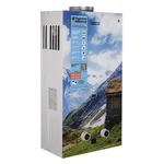 Газова колонка димохідна Thermo Alliance JSD20-10GC 10 л/хв, зі скляною панеллю 
