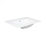 Раковина Qtap Albatross 600×460 мм керамическая белая с донным клапаном (SD00032979)
