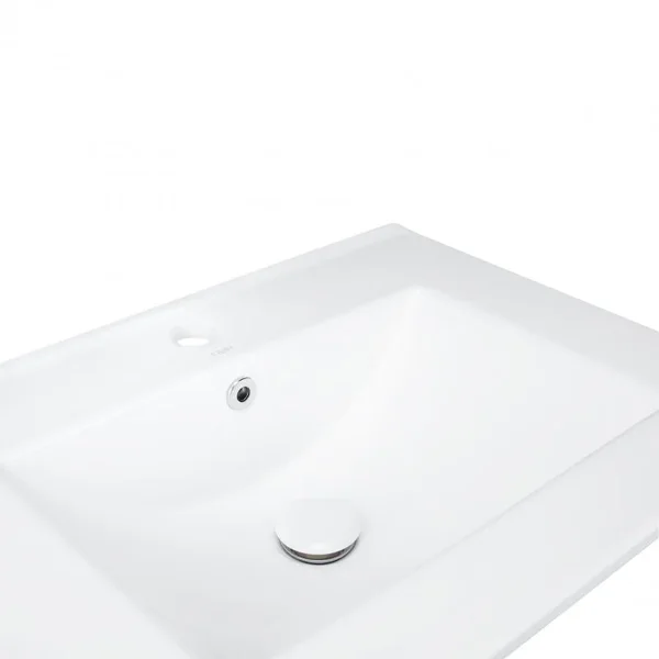 Раковина Qtap Albatross 600×460 мм керамическая белая с донным клапаном (SD00032979)