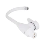 Смеситель для кухни Brinex 35W 007 белый из ABS-пластика с поворотным изливом (BRIN35W007)