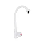 Монокран для кухни Brinex BW 269 белый пластиковый вентильный (BRINBW269)