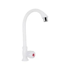 Монокран для кухни Brinex BW 269 белый пластиковый вентильный (BRINBW269)