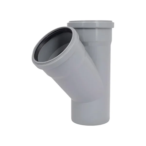 Трійник каналізаційний TA Sewage 110 поліпропіленовий сірий 45° (TASTRPP45110)