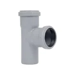 Трійник PPR каналізаційний TA Sewage 50 сірий 90° (TASTRPP9050)