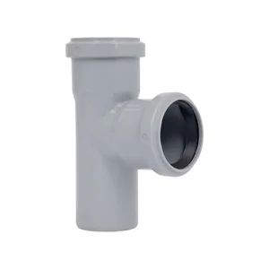Трійник PPR каналізаційний TA Sewage 50 сірий 90° (TASTRPP9050)