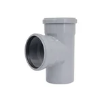 Трійник PPR TA Sewage 110 90° сірий поліпропіленовий для внутрішньої каналізації (TASTRPP90110)