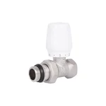 Кран радиаторный Thermo Alliance Base SD226W15 латунный никелированный прямой 1/2