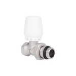 Кран радиаторный Thermo Alliance Base SD226W15 латунный никелированный прямой 1/2