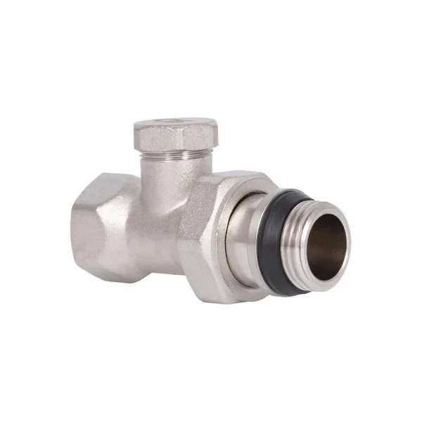 Кран радиаторный Thermo Alliance Base SD227W15 латунный прямой 1/2