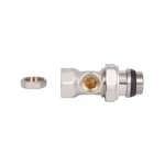 Кран радиаторный Thermo Alliance Base SD227W15 латунный прямой 1/2