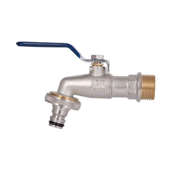 Кран поливочный шаровый Thermo Alliance Standart SD140W20 латунный с наружной резьбой 3/4 (SD140W20)