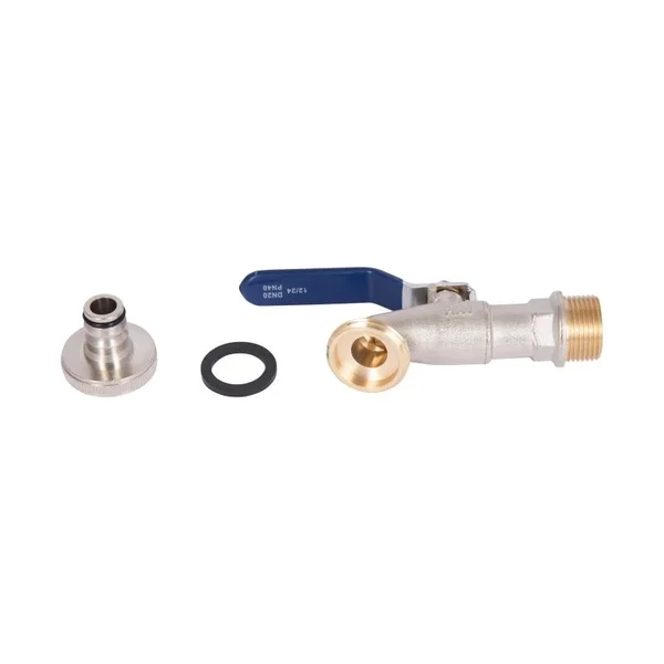 Кран поливочный шаровый Thermo Alliance Standart SD140W20 латунный с наружной резьбой 3/4 (SD140W20)