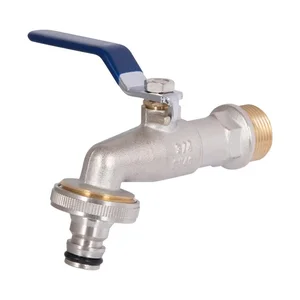 Кран поливочный шаровый Thermo Alliance Standart SD140W20 латунный с наружной резьбой 3/4 (SD140W20)