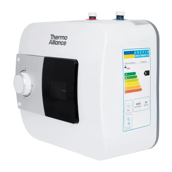 Накопительный водонагреватель Thermo Alliance SF10S15N 10 л, белый, для установки под мойку с мокрым ТЭНом 1.5 кВт (SF10S15N)