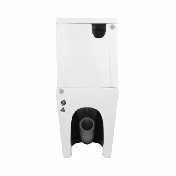 Унитаз-компакт Qtap Stork/Swan QT15222178W керамический белый безободковый с сиденьем Soft-close (SD00036225)