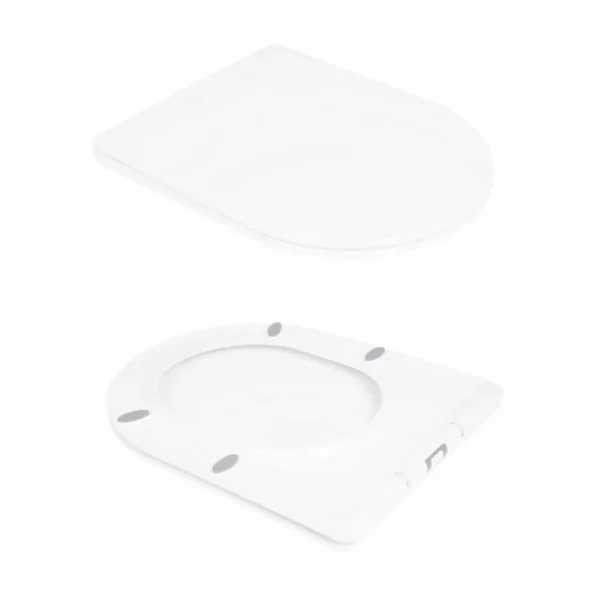 Унитаз-компакт Qtap Stork/Swan QT15222178W керамический белый безободковый с сиденьем Soft-close (SD00036225)