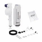 Унитаз-компакт Qtap Stork/Swan QT15222178W керамический белый безободковый с сиденьем Soft-close (SD00036225)
