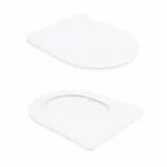 Унитаз-компакт напольный Qtap Stork/Swan QT15222179W керамический белый безободковый с сиденьем Soft-close (SD00036226)