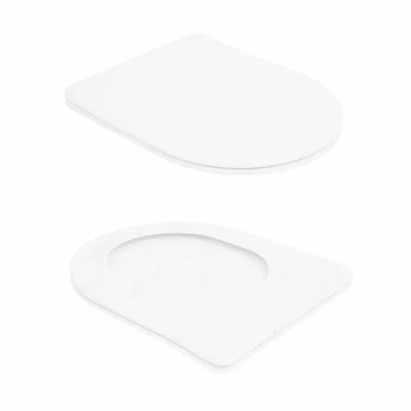 Унитаз-компакт напольный Qtap Stork/Swan QT15222179W керамический белый безободковый с сиденьем Soft-close (SD00036226)
