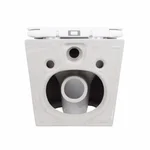 Унитаз подвесной Qtap Swan QT16335178W керамический белый безободковый с сиденьем Soft-close (QT16335178W)