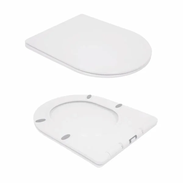 Унитаз подвесной Qtap Swan QT16335178W керамический белый безободковый с сиденьем Soft-close (QT16335178W)