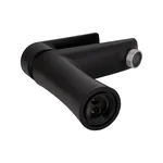 Смеситель для раковины Brinex 35B 001 пластиковый черный матовый однорычажный (BRIN35B001)
