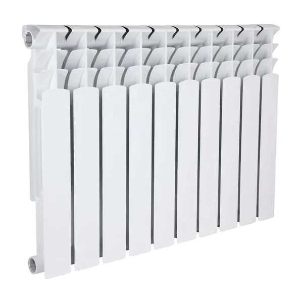 Радиатор отопления Thermo Alliance Bi-Ferrum 500/96 биметаллический белый, 10 секций с боковым подключением (AE50096B)