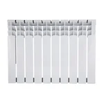 Радиатор отопления Thermo Alliance Bi-Ferrum 500/96 биметаллический белый, 10 секций с боковым подключением (AE50096B)