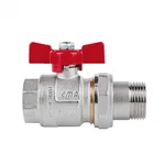 Кран кульовий американка Icma 347 прямий 3/4