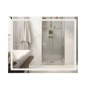 Дзеркало Qtap Mideya (DC-F614) 1000х800 з LED-підсвічуванням Touch, з антизапотіванням, димером QT2078F614W