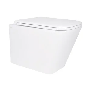 Унитаз подвесной Qtap QT1733052ERW Tern керамический белый безободковый с сиденьем Soft-close (QT1733052ERW)