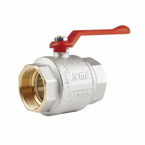 Кран кульовий Icma №350 латунний прямий 2