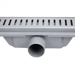 Трап линейный Qtap Dry FA304-700 из нержавеющей стали с сухим затвором (QTDRYFA304700)