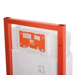Інсталяція для унітаза Qtap Nest QT0133M425 металева з подвійним змивом 3/6 л (QT0133M425)