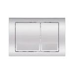 Панель змиву Qtap Nest QT0111M06028CRM пластикова хромована дворежимна (QT0111M06028CRM)