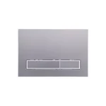 Панель смыва Qtap Nest QT0111M08382SAT сатиновая пластиковая двухрежимная (QT0111M08382SAT)