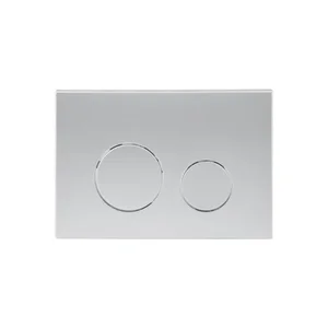 Панель змиву Qtap Nest QT0111M11111SAT пластикова сатинова дворежимна (QT0111M11111SAT)