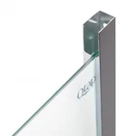 Душевая кабина Qtap Presto CRM1088AP5 хромированная с матовым стеклом 5 мм, 80×80 мм см, без поддона (PRECRM1088AP5)