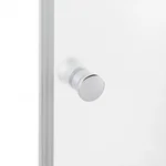 Душевая кабина Qtap Presto CRM1088AP5 хромированная с матовым стеклом 5 мм, 80×80 мм см, без поддона (PRECRM1088AP5)