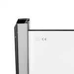 Душова кабіна Qtap Taurus CRM1011AC6 100×100 мм см, хромована, прозоре скло 6 мм з покриттям CalcLess, без піддона (TAUCRM1011AC6)