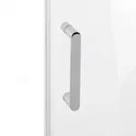 Душова кабіна Qtap Taurus CRM1011AC6 100×100 мм см, хромована, прозоре скло 6 мм з покриттям CalcLess, без піддона (TAUCRM1011AC6)