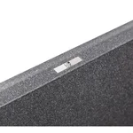 Кухонна мийка Lidz 790×495 мм/230 BLA-03 чорна зі штучного каменю з універсальним крилом (LIDZBLA03790495230)